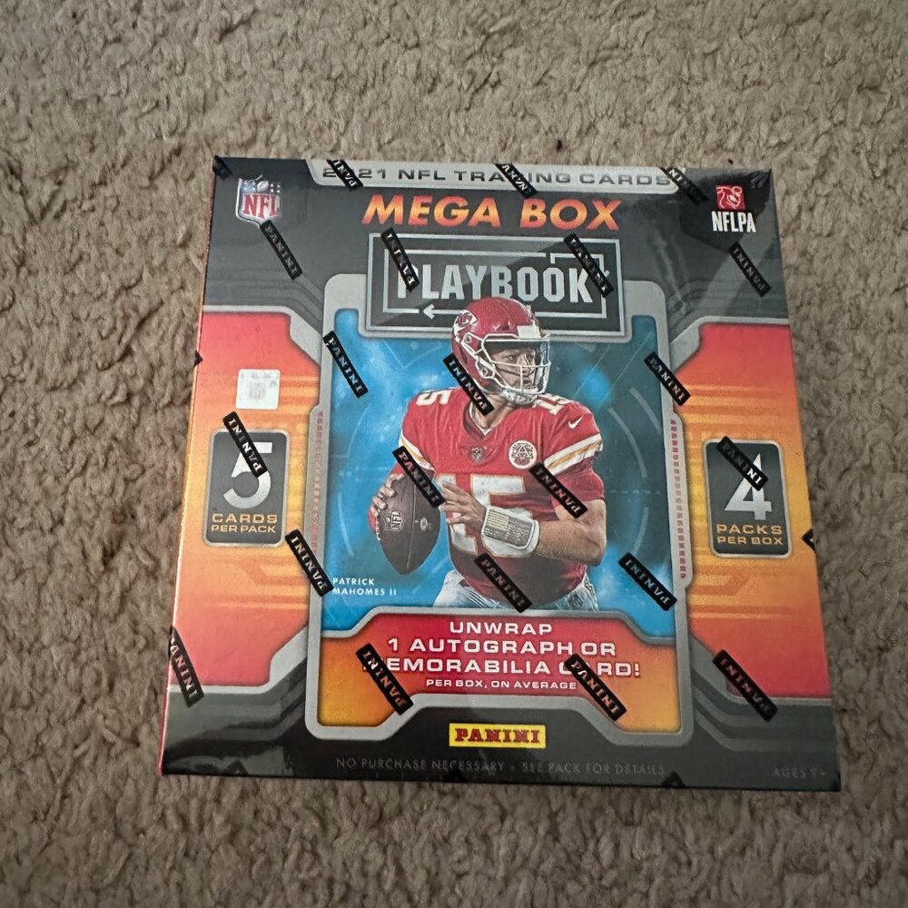 Panini 2021 Playbook Football Mega Box